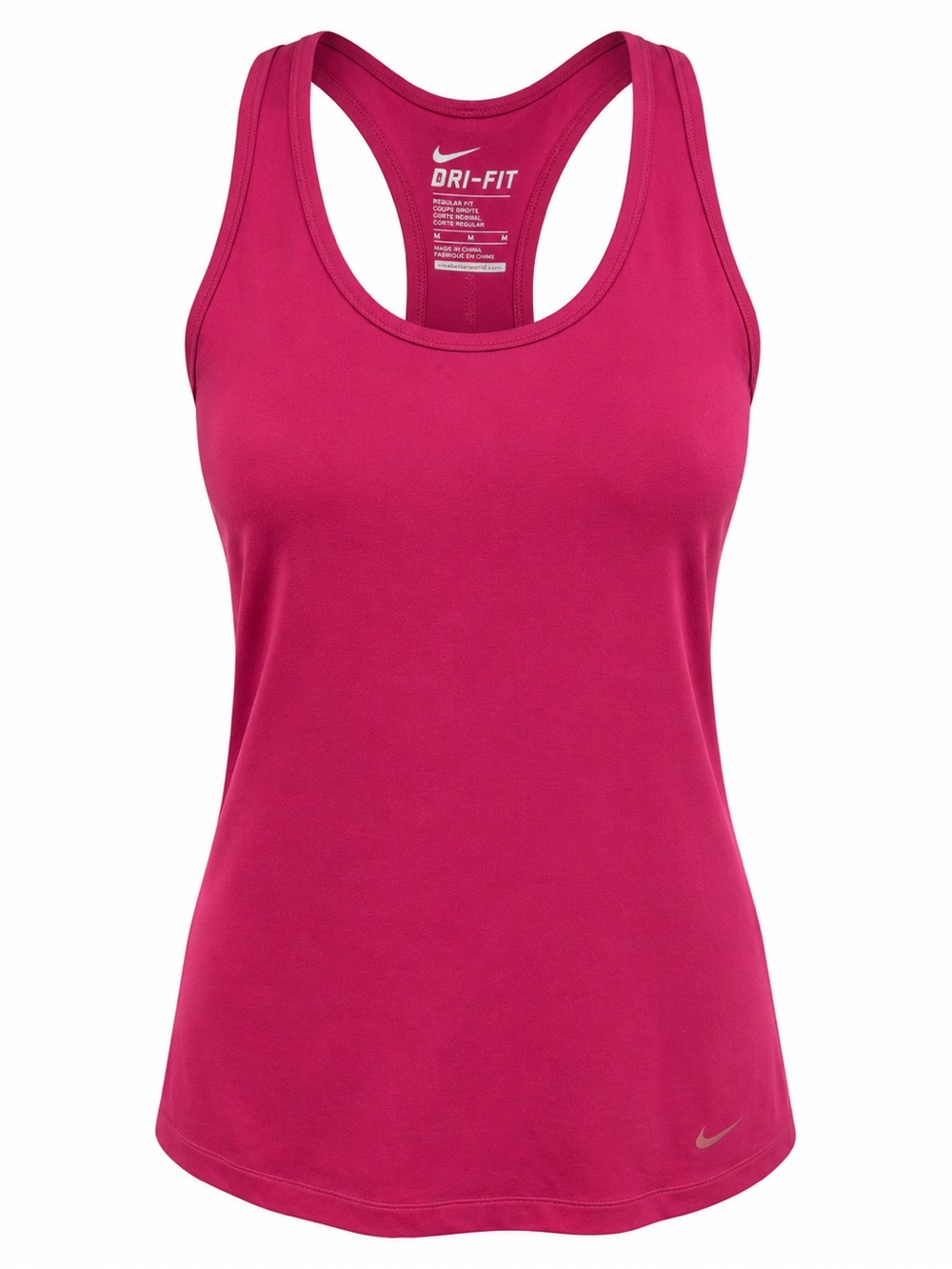 Nike Dri-FIT Pink Racerback Tank Top Women’s Medium Athletic Gym Yoga